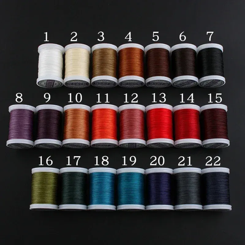 Wachsgarn Leder 0,4 bis 0,6 mm für Handnähen DIY Kleidung Handarbeiten