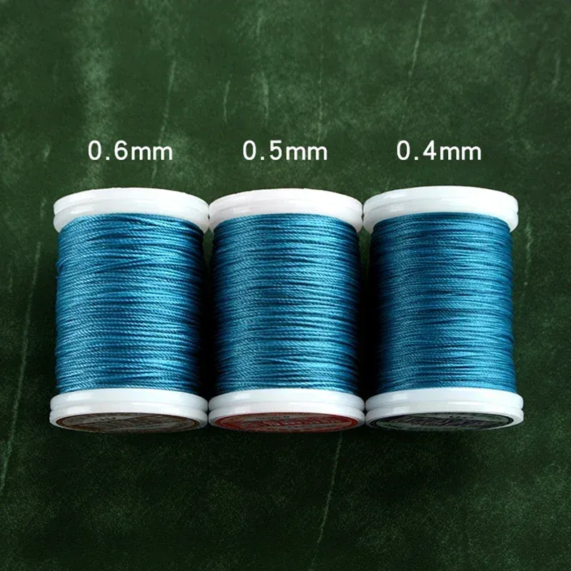 Wachsgarn Leder 0,4 bis 0,6 mm für Handnähen DIY Kleidung Handarbeiten