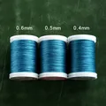Wachsgarn Leder 0,4 bis 0,6 mm für Handnähen DIY Kleidung Handarbeiten – 6