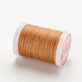 Wachsgarn Leder 0,4 bis 0,6 mm für Handnähen DIY Kleidung Handarbeiten – Farbe 10-Light Brown