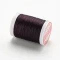 Wachsgarn Leder 0,4 bis 0,6 mm für Handnähen DIY Kleidung Handarbeiten – Farbe 9-Dark Purple