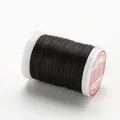 Wachsgarn Leder 0,4 bis 0,6 mm für Handnähen DIY Kleidung Handarbeiten – Farbe 6-Dark Brown