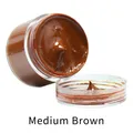 Weiße Lederfarbe 30 ml zur Reparatur und Restaurierung – Farbe mittelbraun
