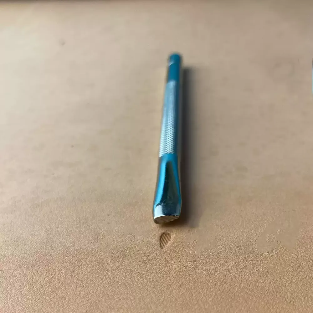 Werkzeug Gusslegierung Lederkanten Stempel Prägewerkzeug