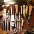 Werkzeugset für Lederhandwerk 18 Teile mit Tasche – 1