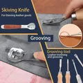 Werkzeugset für Lederhandwerk 23 Teile mit Hammer – 4