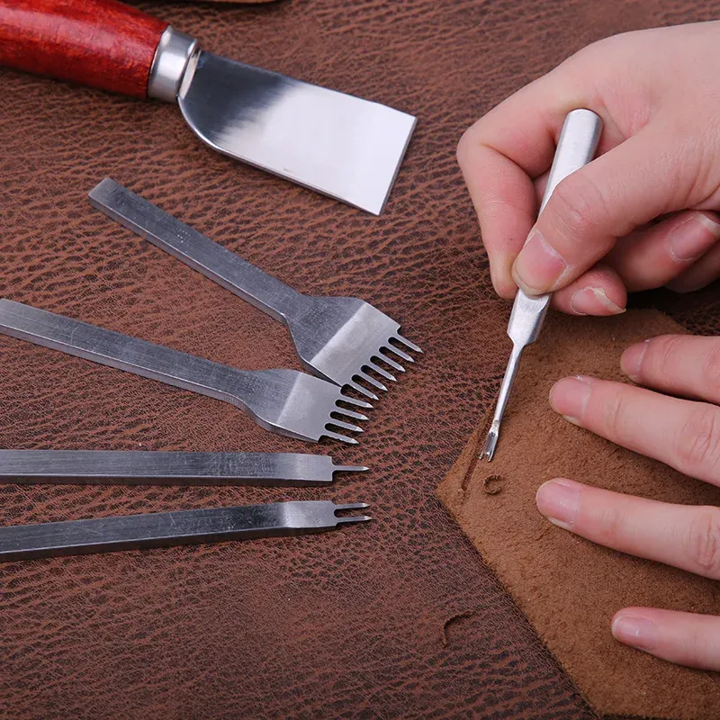 Werkzeugset für Lederhandwerk Sattel und Schnitzwerkzeug
